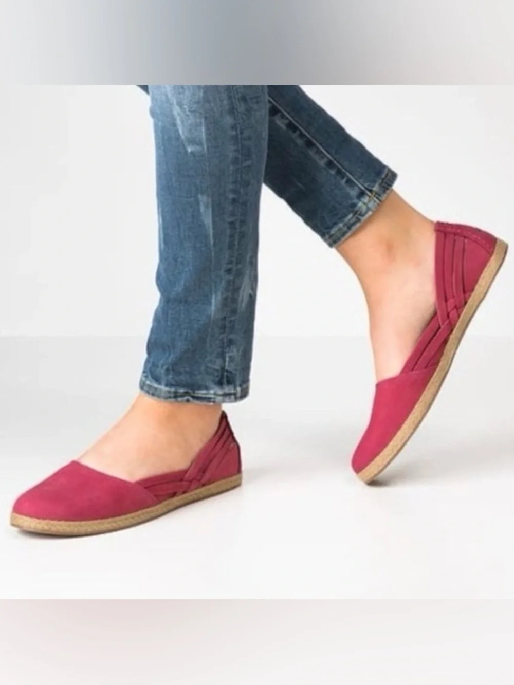 UGG Australia Tippie Ballet Slip- On Hot Pink - Size 6.5